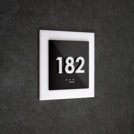 Kapı Numara Tabelası - Akrilik "Basit" Tasarım - Görsel 8