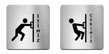 itiniz-cekiniz-kapi-tabelasi